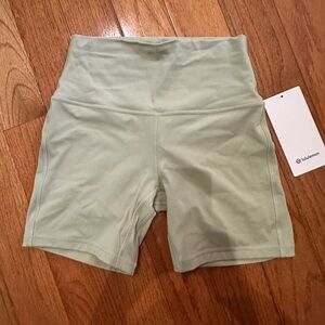 Lululemon Athletica Green lululemon Align M High-Rise Short 6"